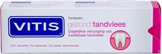 Afleiden inflatie jas Vitis tandpasta gezond tandvl 75 ml | bol.com