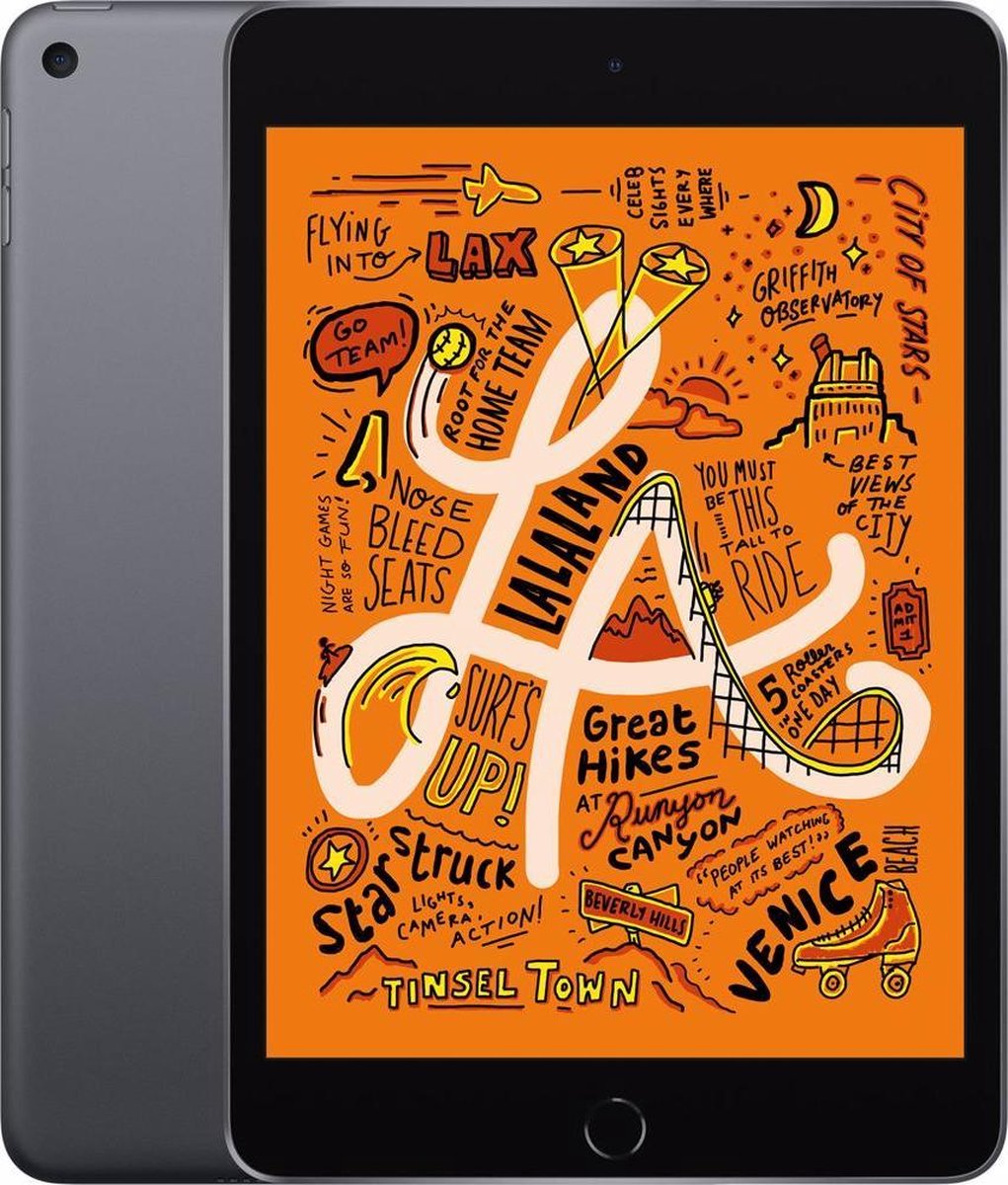 Refurbished iPad Mini 5 256 GB Space Gray Gebruikt
