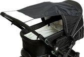 Zonnedoek voor kinderwagen en buggy - Schaduwdoek Altabebe Zwart