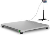 TEM - Vloerweegschaal - gekalibreerd - 1.500 kg / 500 g - 120 x 120 cm - LED
