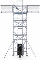 Solar Rolsteiger 135x250x8,2m werkhoogte, inclusief solar lift, safeguard dakrandbeveiliging