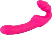 Vibrerende Strapless Strap-On - Roze - Sextoys - Vibrators - Toys voor dames - Strap on
