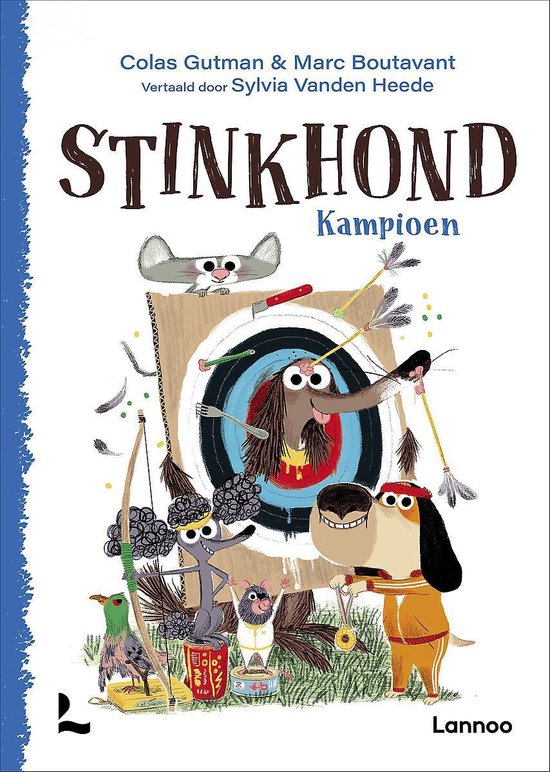 Foto: Boek stinkhond kampioen