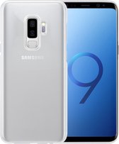 Samsung Galaxy S9 Plus Hoesje Siliconen Case Cover - Samsung S9 Plus Hoesje Cover Hoes Siliconen - Transparant