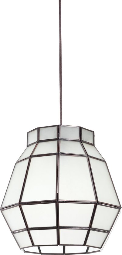PTMD Design lamp ijzer maat in cm: 29 x 29 x - Zwart - Zwart | bol.com