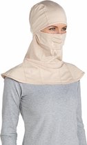 Coolibar UV zonnemasker Unisex - Beige - Maat S/M