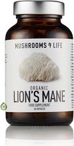 Mushrooms4Life / Lion's Mane biologisch paddenstoel supplement – 60CAPS