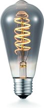 Home sweet home LED lamp Drop Spiral E27 4W dimbaar – smoke