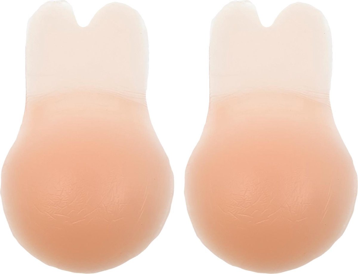 Trendfield Plak BH met Push Up Onzichtbaar, Herbruikbaar & Liftend Effect Tepel Cover Strapless
