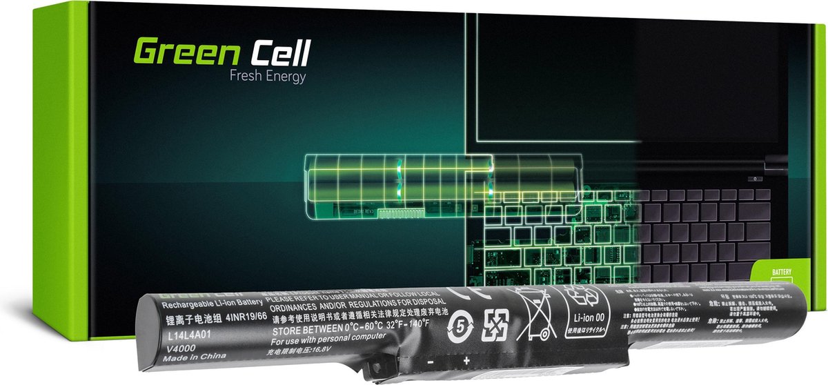 GREEN CELL Batterij voor Lenovo Z51 Z51-70 IdeaPad 500-15ISK / 14,4V 2200mAh