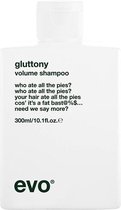 Evo Gluttony Volume Shampoo 300ML - Normale shampoo vrouwen - Voor Alle haartypes