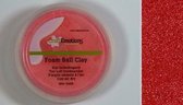 CraftEmotions Foamball clay - rood 75ml - 23gr Air dry