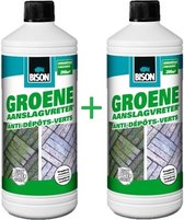 Bison groene aanslagvreter - 1 liter + 1 liter gratis