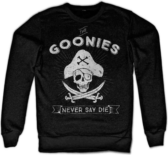 The Goonies Sweater/trui -S- Never Say Die Zwart