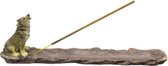 Wolf Wierookhouder - Incense holder - 28cm