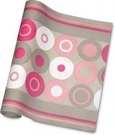 GALA Tafelloper Crazy Dots Pink 40cm x 10m Dessin