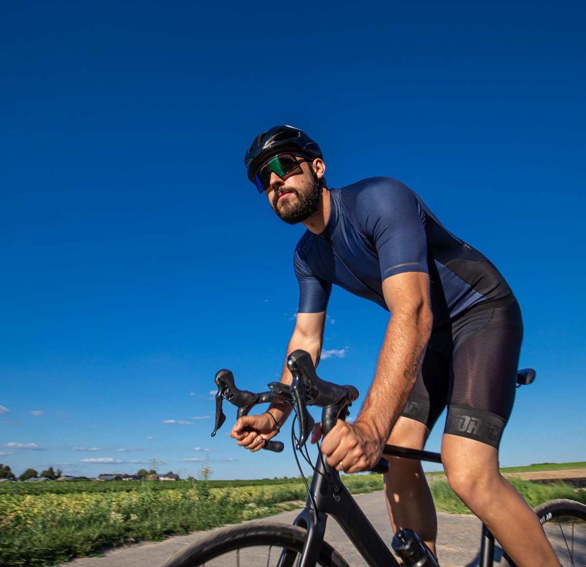 Bioracer ICON COLDBLACK - Wielershirt - groen
