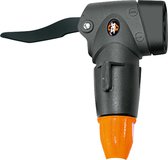 SKS pompdeel slangnippel dual head PVC (zwart) - Fietspomp