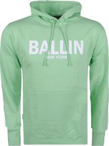 Ballin - Heren Hoodie - Sweat - Lichtgroen - Wit