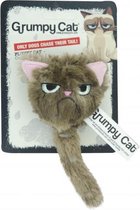 Grumpy Cat Kattenspeeltje Fluffy 5 X 5 X 5 Cm Pluche Grijs