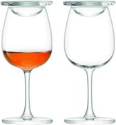 L.S.A. Whiskey Islay Proefglazen - 110 ml - Set van 2 Stuks - Incl. Afdeksels