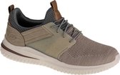 Skechers Delson 3.0-Cicada 210238-TPE, Mannen, Beige, Sneakers, maat: 45,5 EU