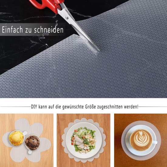 Lademat 44,5 Cm X 500 Cm Kastpapier Ladevoering Eva Waterdicht Niet Klevend Ondertapijt Voor Keukenkasten Plankkast