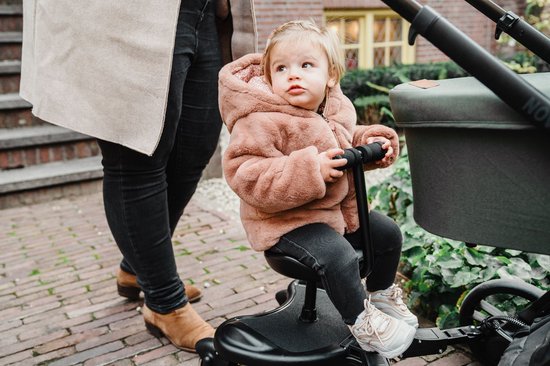Novi Baby® Smart Fit Sit Meerijdplankje - Zwart - Universeel van Novi Baby® — afbeelding 5