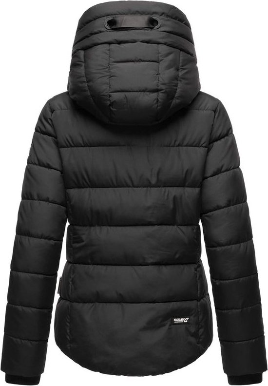 Navahoo Elva, winterjas voor dames, gewatteerde jas, maten XS-XXL, antraciet, XXL