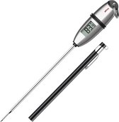 Bol.com Oventhermometer Instant Vlees Thermometer bbq thermometer Digitaal Koken Voedsel Thermometer met Super Lange Sonde voor ... aanbieding