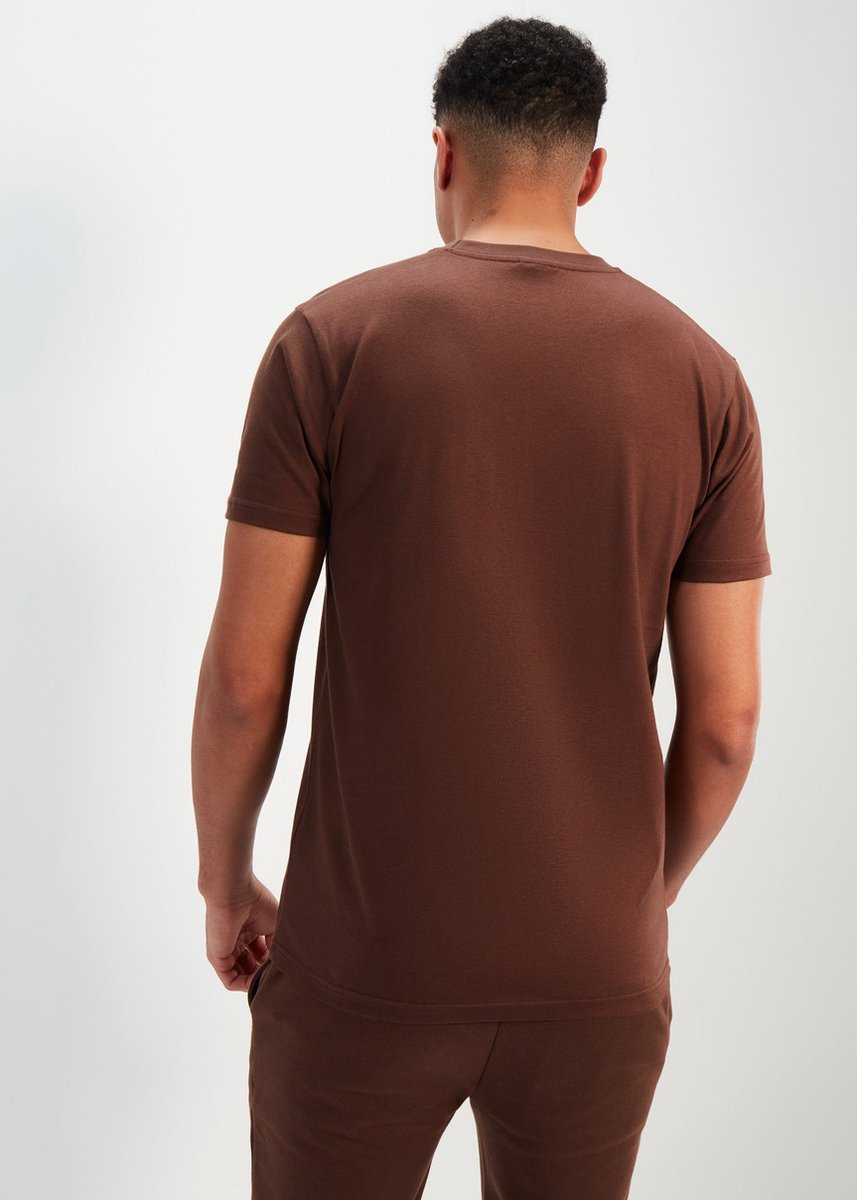 Ellesse Ollio tee dark Bruin