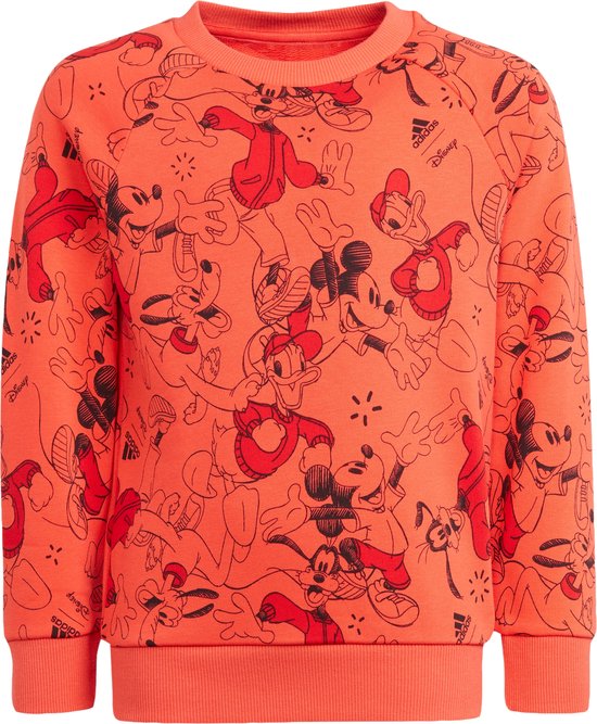 Adidas Sportswear adidas Disney Mickey Mouse Sweatshirt - Kinderen - Rood