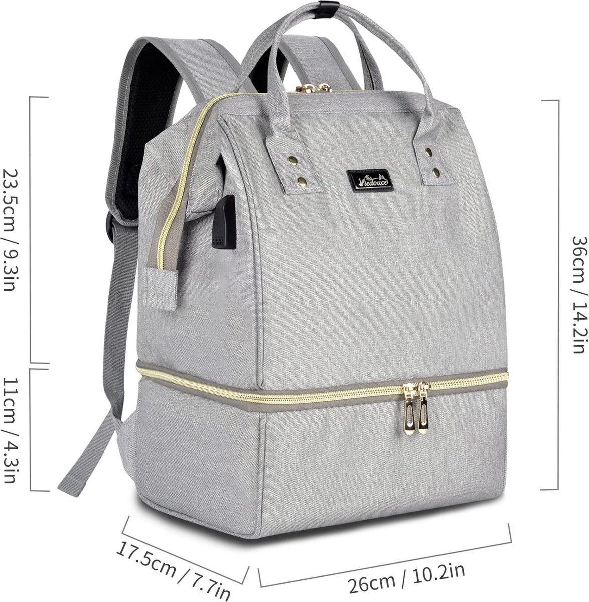 Babycommode Rugzak Luiertas Rugzak - diaper bag backpack, large capacity diaper bag