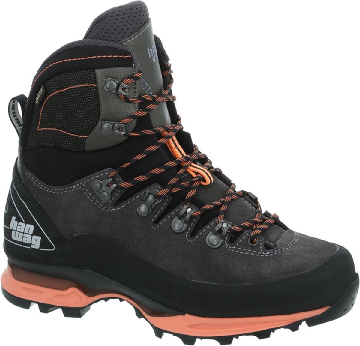 Hanwag Alverstone II Lady GTX Wandelschoenen Dames 38 Asphalt / Ocean