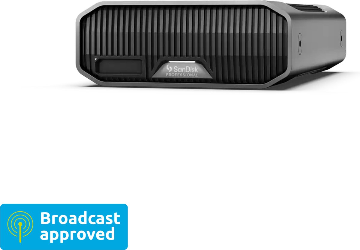 SanDisk Professional 6TB G-DRIVE PROJECT Thunderbolt 3 USB-C (10Gbps) harde schijf