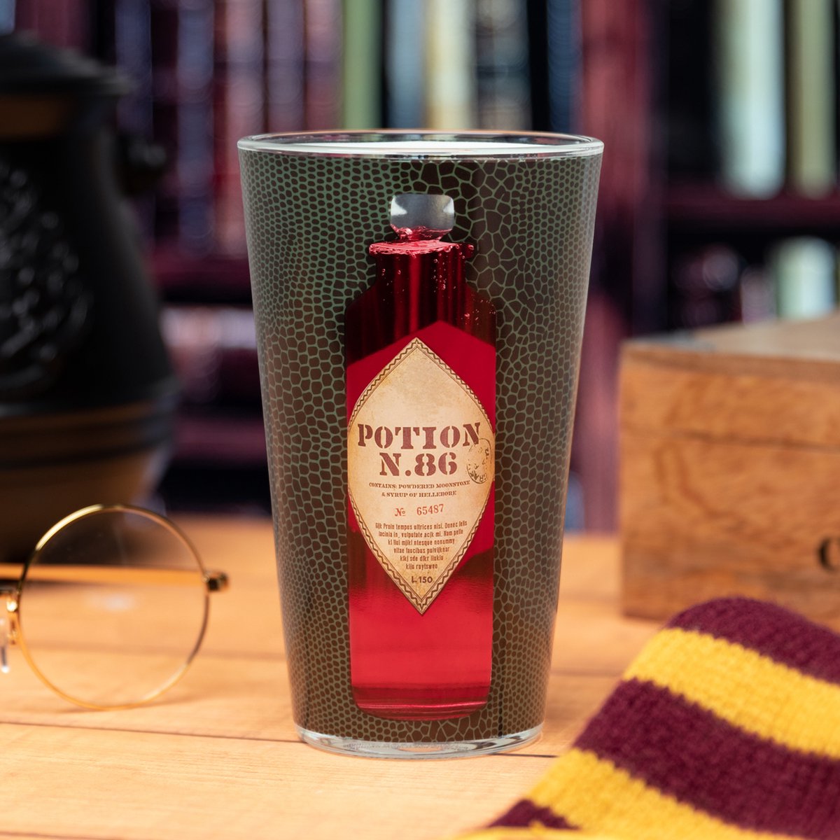 Harry Potter - Poudlard Verre Thermosensible à Froid