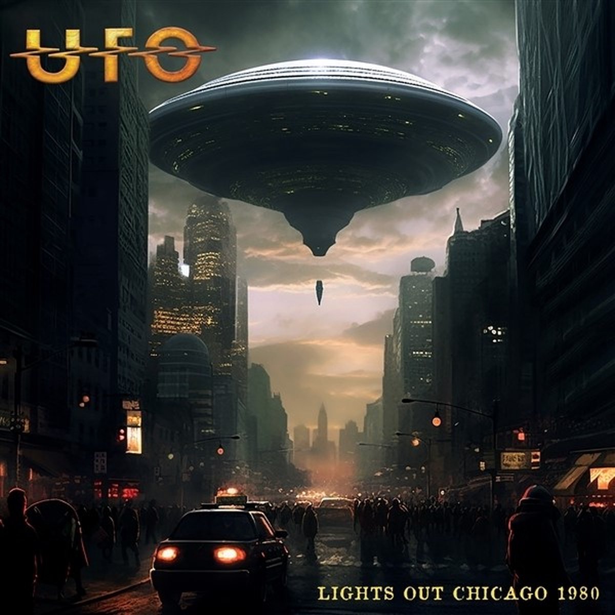 UFO - Lights Out Chicago 1980 (LP) (Coloured Vinyl) (Limited Edition)