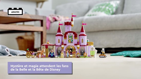LEGO Disney Princess Belle en het Beest Kasteel - 43196 | bol.
