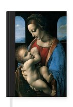 Notitieboek - Schrijfboek - The virgin Mary - Leonardo da Vinci - Notitieboekje klein - A5 formaat - Schrijfblok