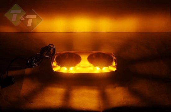 Zwaaibalk Oranje LED - Verlichtingsbalk - 84x LED - Waarschuwingsverlichting - 12/24V