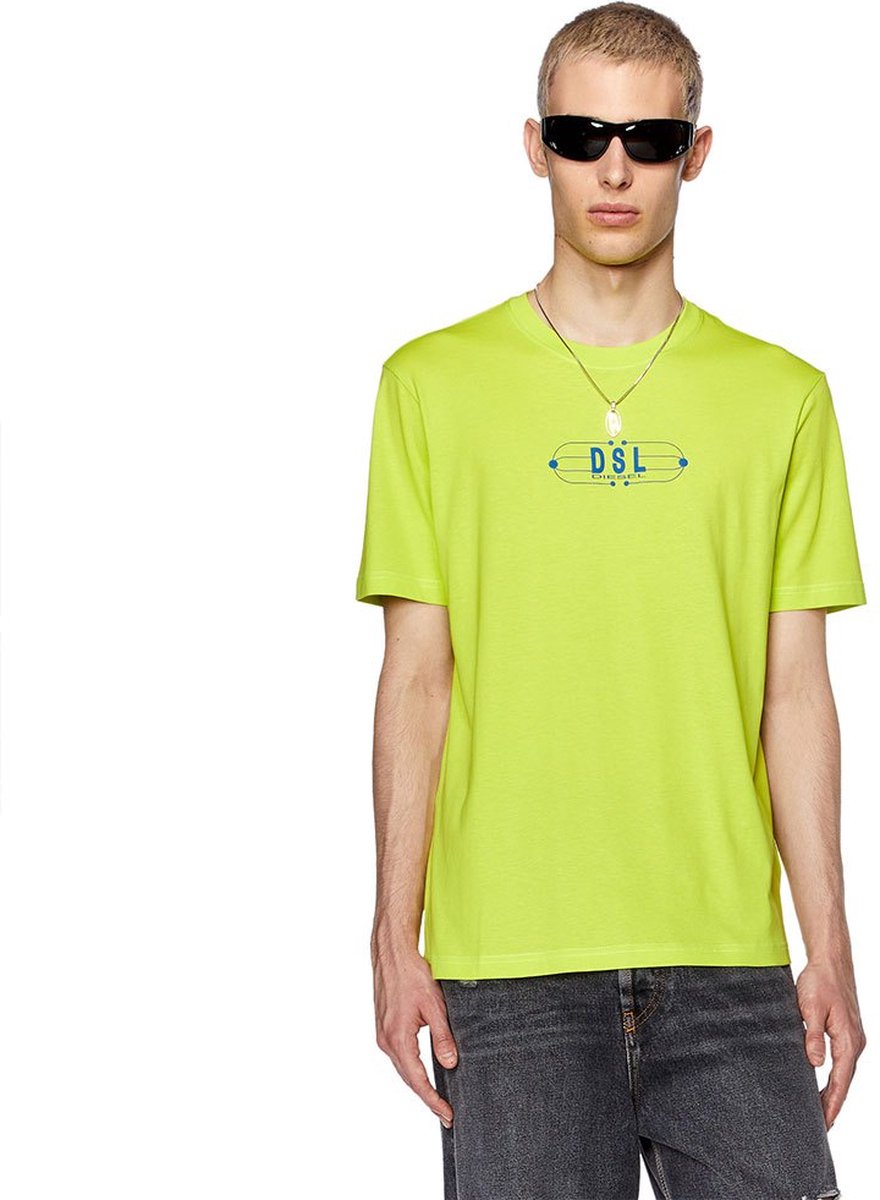 Diesel Just K5 T-shirt Met Korte Mouwen Man Groen