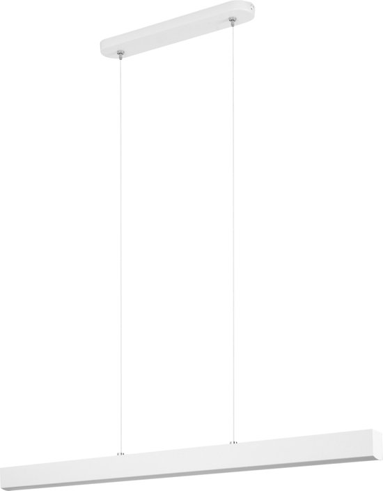 Lampe suspendue LED - Dimmable - Wit - 3K - Métal - 76 cm