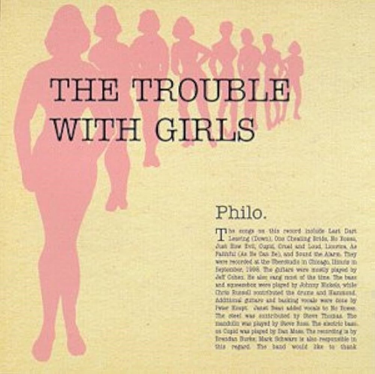 Philo - The Trouble With Girls (CD)