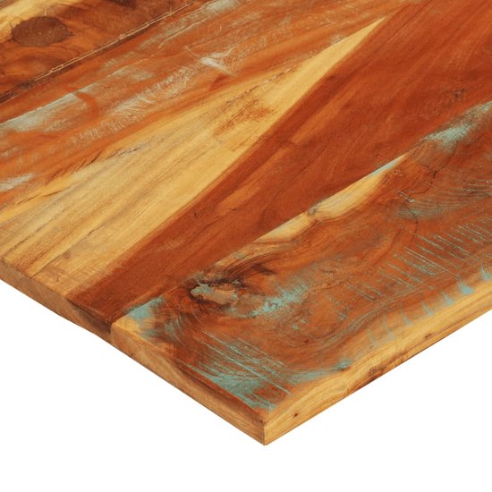 vidaXL Tafelblad rechthoekig 90x60x2,5 cm massief gerecycled hout