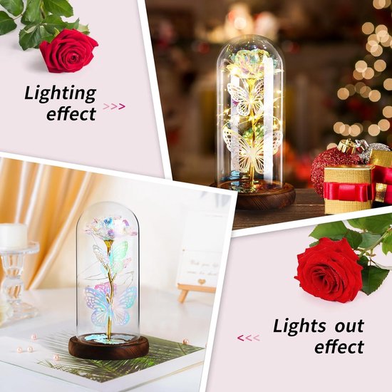 Kerstcadeau Voor Moeder Vriendin L'AMORE MILANO Dameshorloge In Rozenbox - Perfect Kerstcadeau Voor Vrouwen (Zilver, Goud, Roségoud) Waterdicht 3ATM Horloge