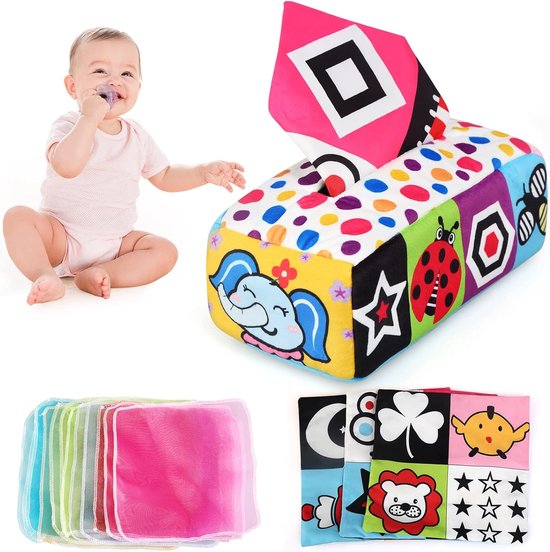 Ballery Babyspeelgoed 6-12 maanden, Montessori-speelgoed 1-3 jaar, traint hand-oogcoördinatie, jongens en meisjes, educatief speelgoed, cadeau