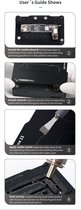 Qianli Middle Frame Reballing Platform - iPhone 13 -serie - Soldeering en accessoires - 4 in 1 platform - precieze positionering - Sterke magneet binnen - Hoge temperatuurweerstand stencil