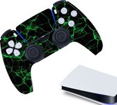 Gadgetpoint | Gaming Controller(s) Stickers | Bescherming Skin | Grip Case | Accessoires geschikt voor Playstation 5 - PS5 | Groen