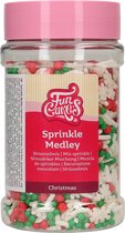 FunCakes Sprinkles Taartdecoratie - Sprinkle Medley - Christmas - 180g