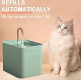 Jo-Jo Products 4U - Dieren drinkfontein - Electrische water dispenser katten - Huisdier fontein - Mintgroen